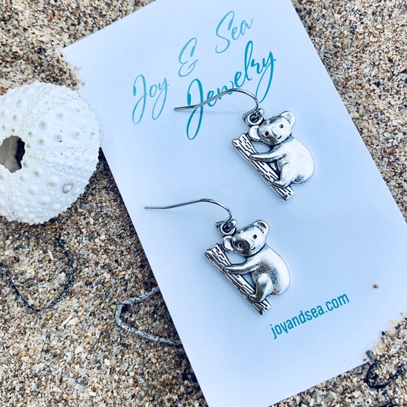 Koala Bear Earrings - Picture 3 of 4